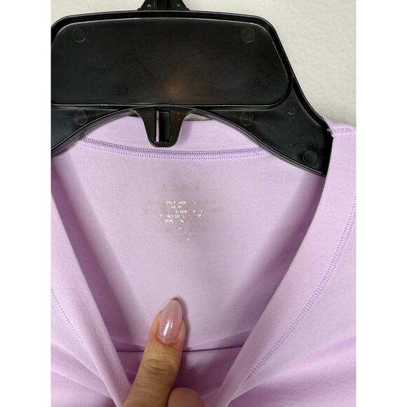 Skims Long Sleeve Crew Neck Top Lavender Lilac Fits Everyone Size Small - Picture 3 of 4